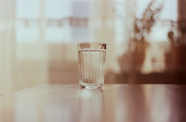 Glass of water