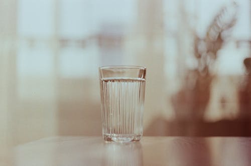 Close-Up of a Glass of Water