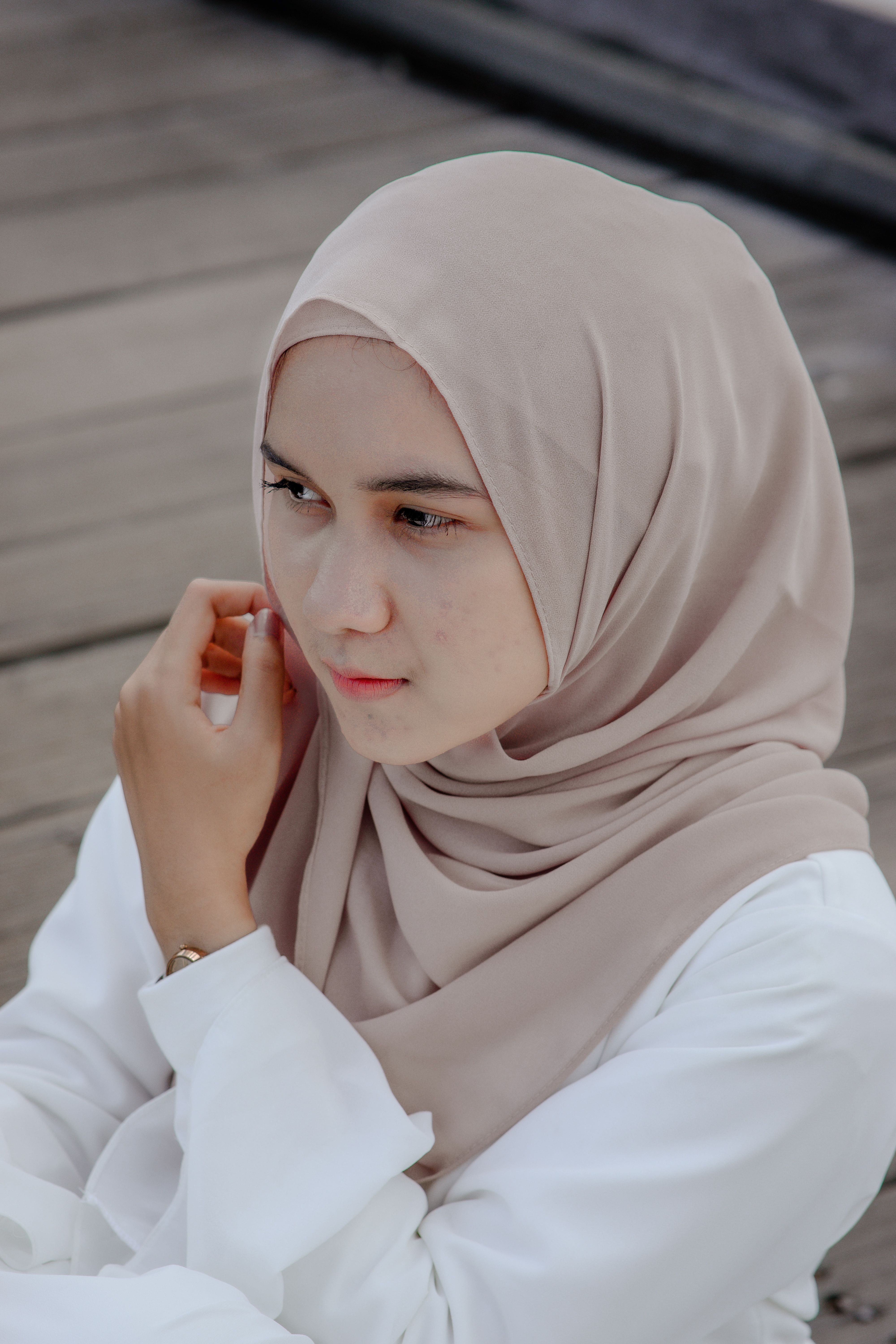 Close Up Photo of Woman Wearing Hijab · Free Stock Photo