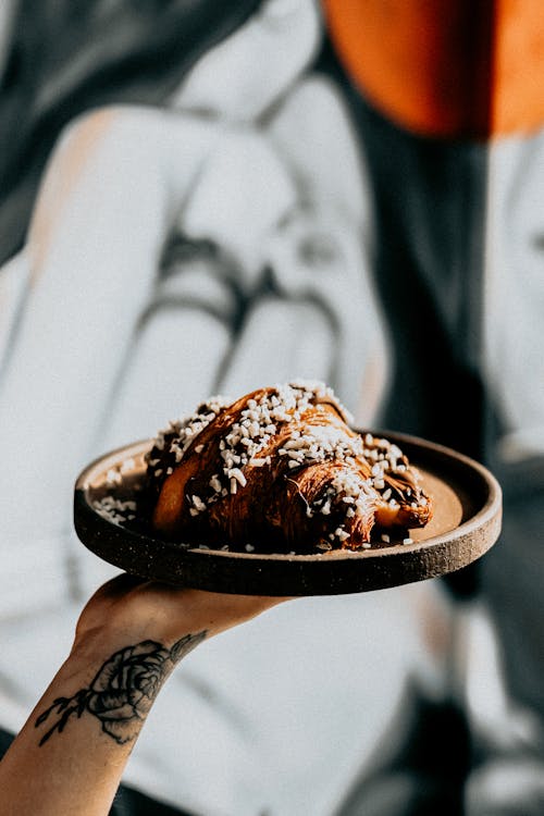 Kostenloses Stock Foto zu croissant, essen, gebäck