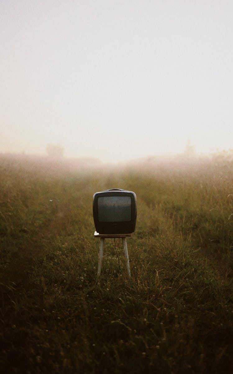Television Set In Fog
