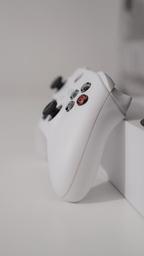 Close Up Photo of a Video Game Controller