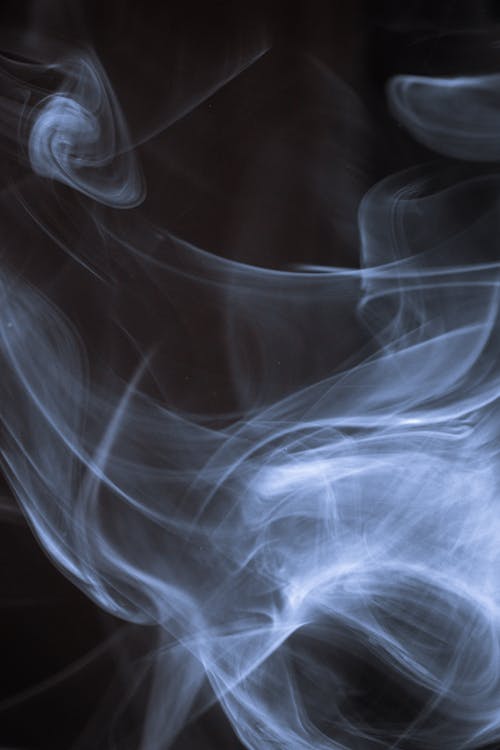 White Smoke on Black Background · Free Stock Photo White Smoke on Black Background · Free Stock Photo
