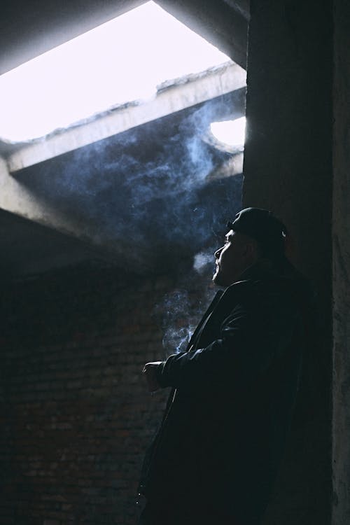 Foto profissional grátis de casaco, escuro, fumaça