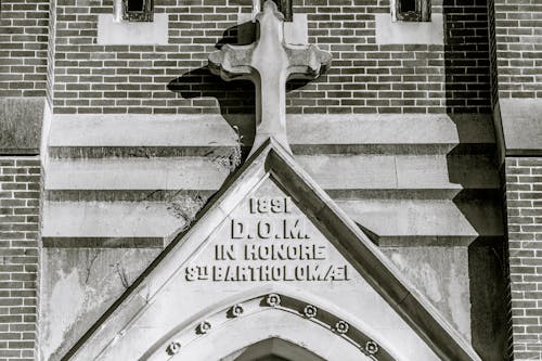 Gratis Fotos de stock gratuitas de blanco y negro, catedral, cristianismo Foto de stock
