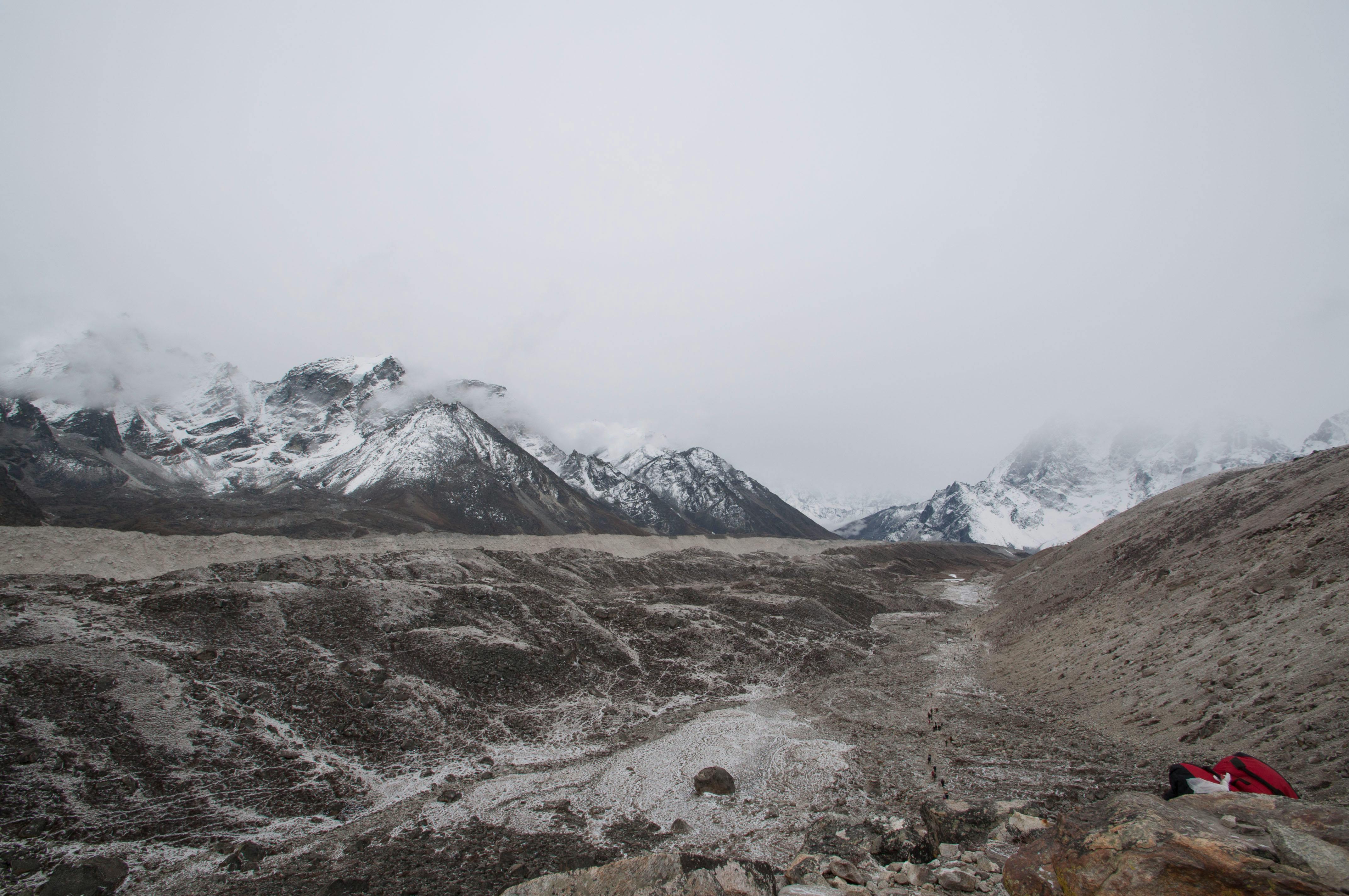 エベレスト ベースキャンプ 山のキャンプの無料の写真素材