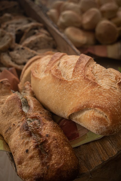 Free Close Up Photo of Breads Stock Photo
