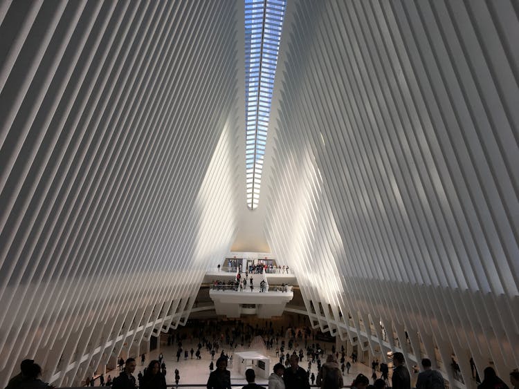 Skylight And The Ceiling Of The Westfield World Trade Center, New York, USA