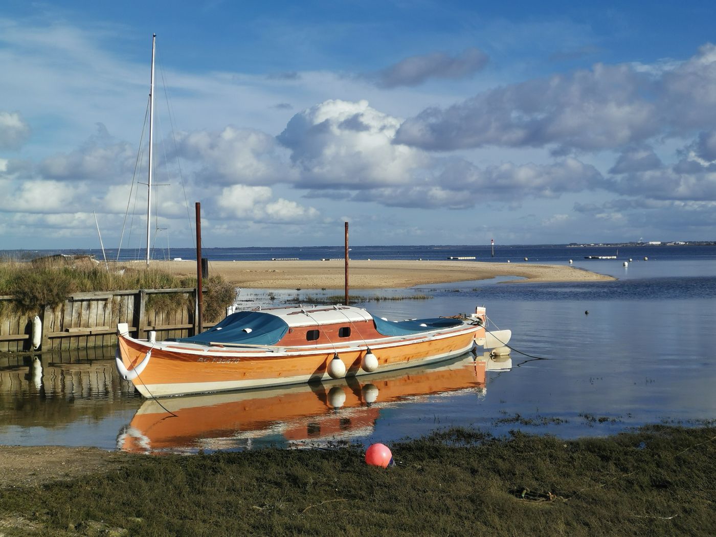 Voilier sur le Bassin d’Arcachon