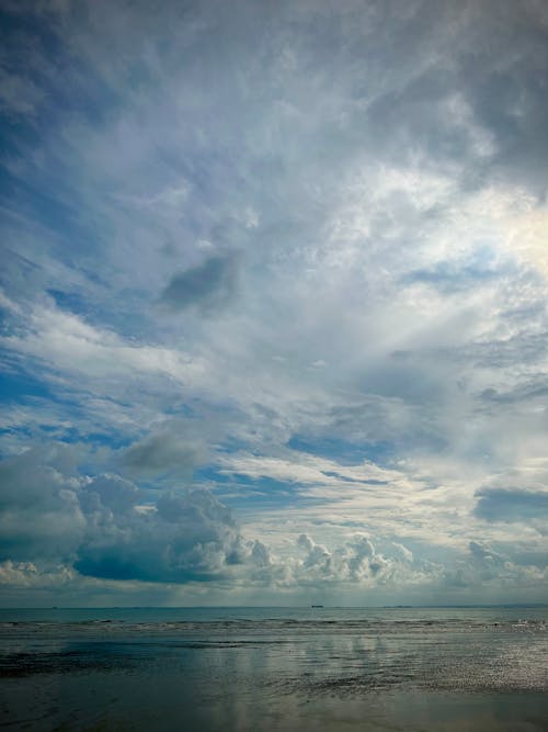 Photo of a Scenic Cloudy Sky 