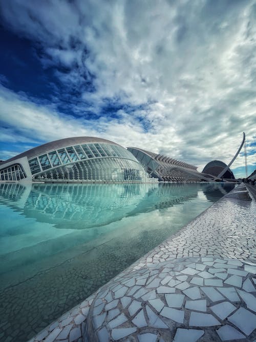 Free The City of Arts and Sciences of Valencia Stock Photo