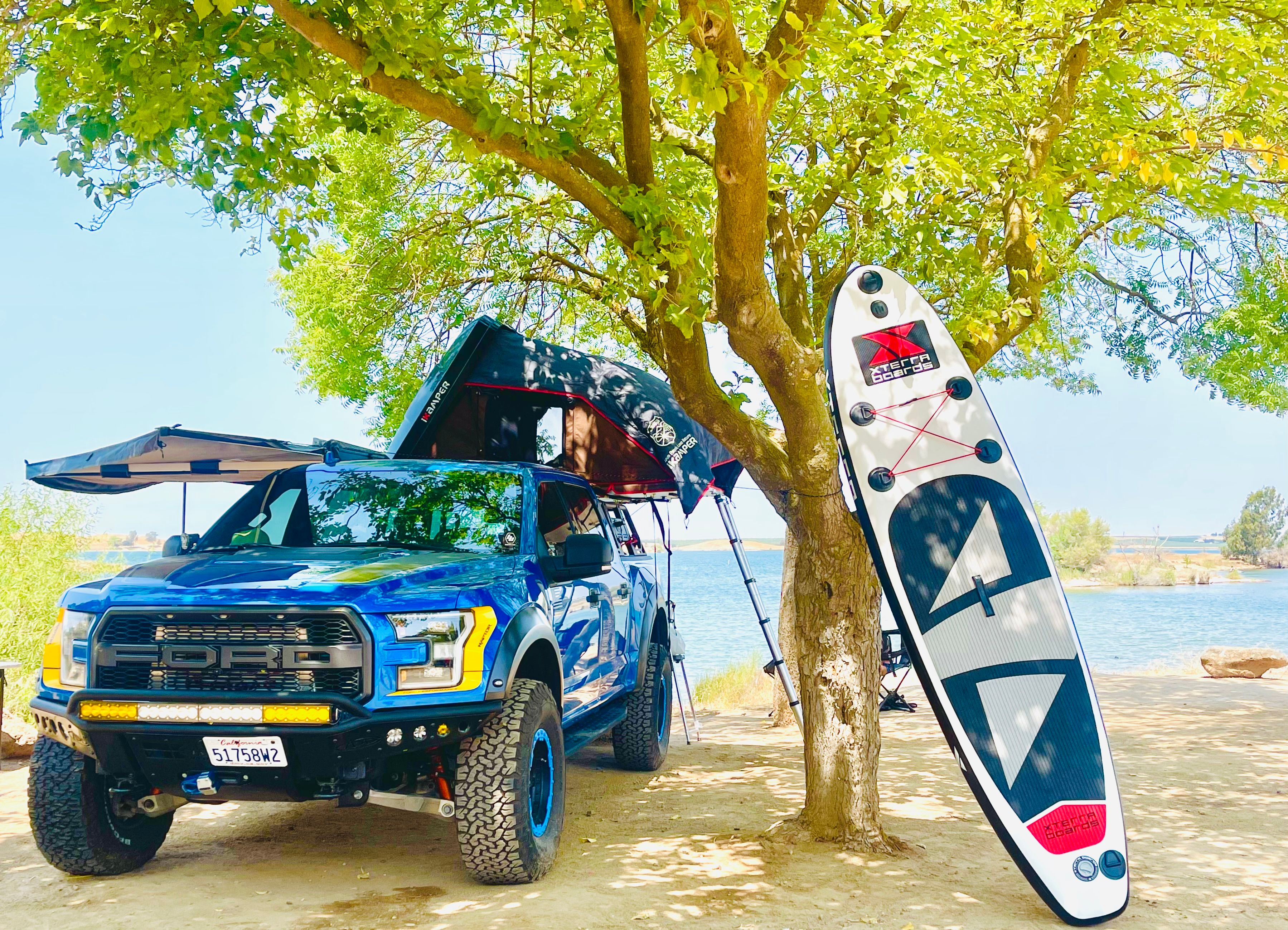 overland truck rooftop tent