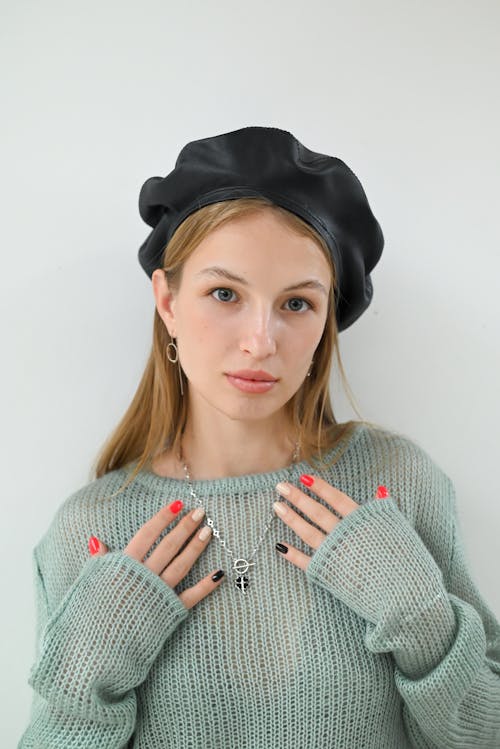 Portrait of Young Woman in a Beret 