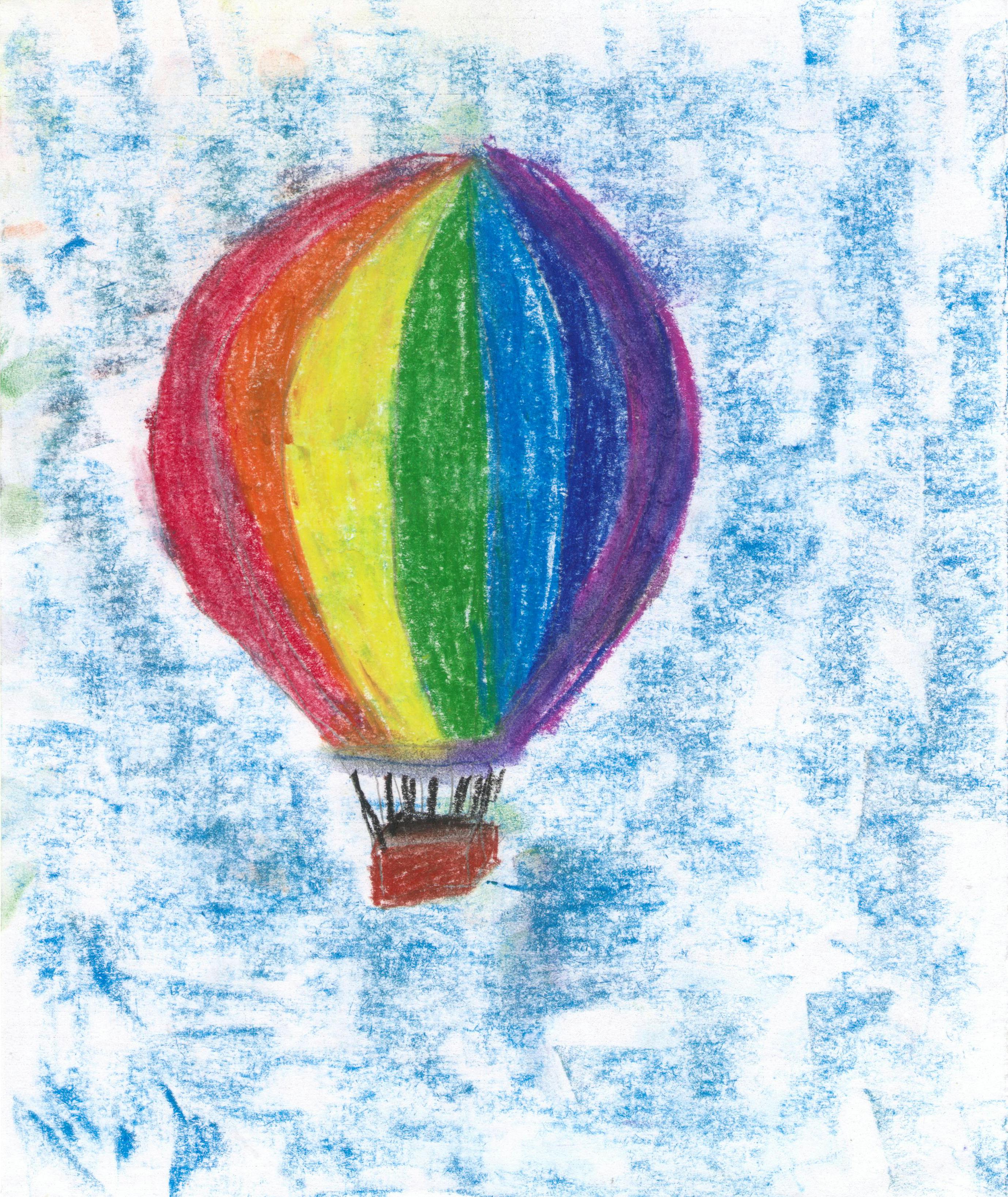 Free stock photo of balloon, drawing, drawing pastel