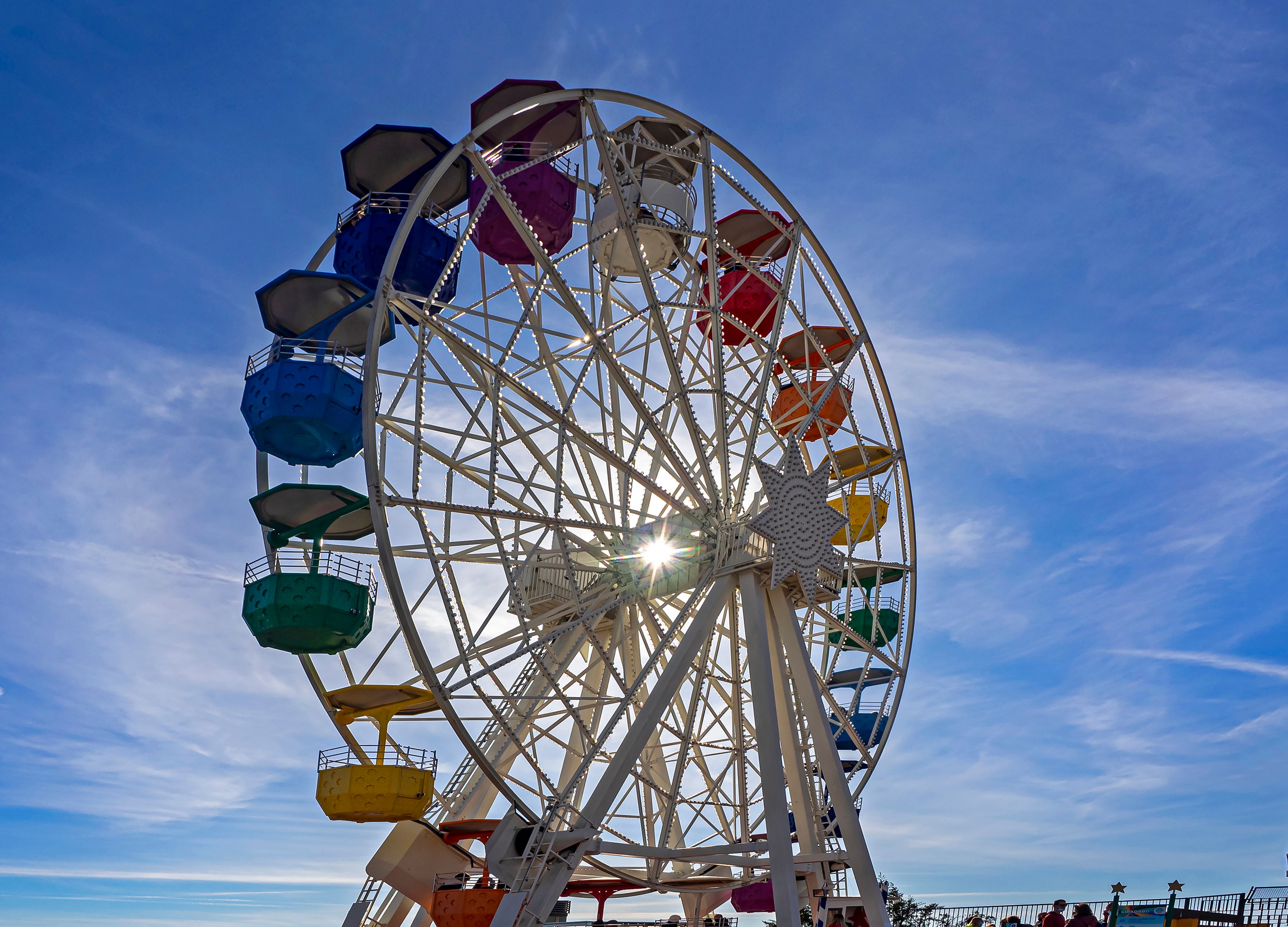 A Ferris Wheel Under the Blue Sky · Free Stock Photo