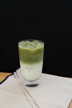 Matcha Green Tea Symmetry Seed Milk Drink
