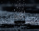 Water Droplet Digital Wallpaper