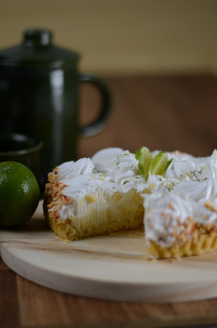 Homemade Cake On Table