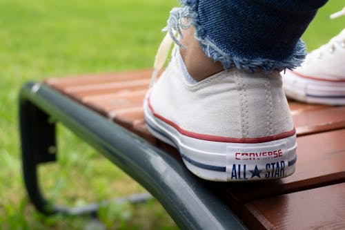 Free stock photo of bench, converse, converse all star