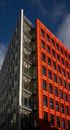 Orange and White Building
