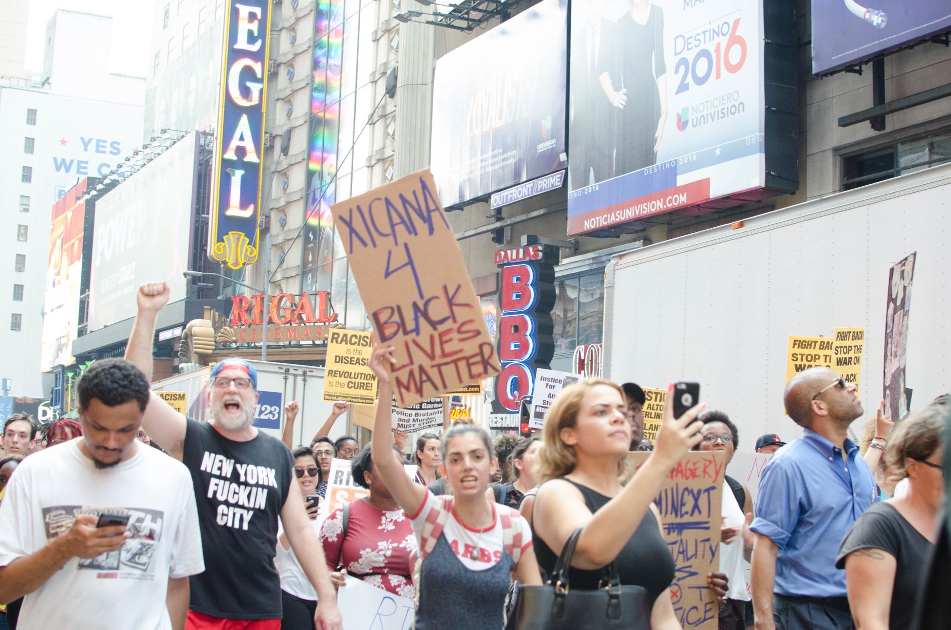 New York'ta ICE karşıtı protesto gösterisi