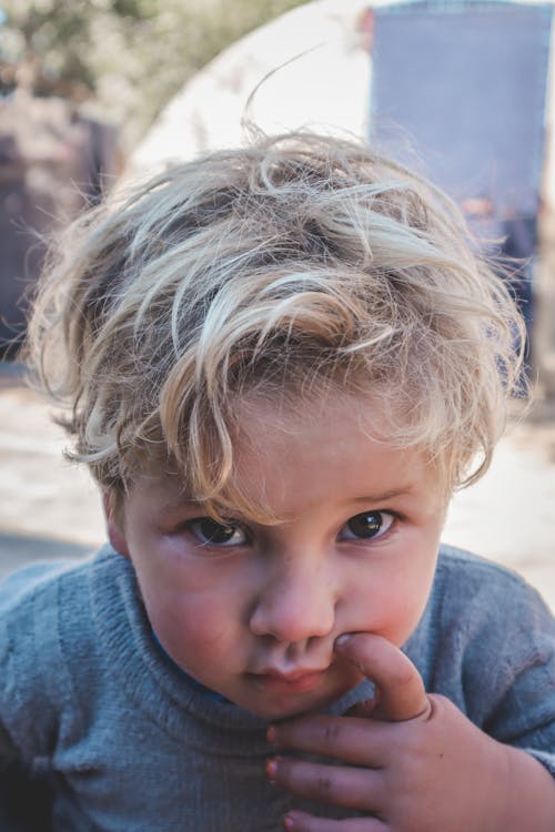 Fotobanka s bezplatnými fotkami na tému bábätko, blond vlasy, chlapec