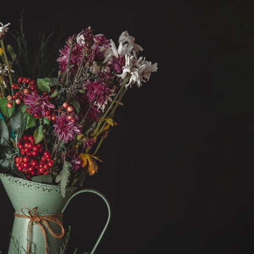 คลังภาพถ่ายฟรี ของ การถ่ายภาพหุ่นนิ่ง, จาง ๆ, ช่อดอกไม้