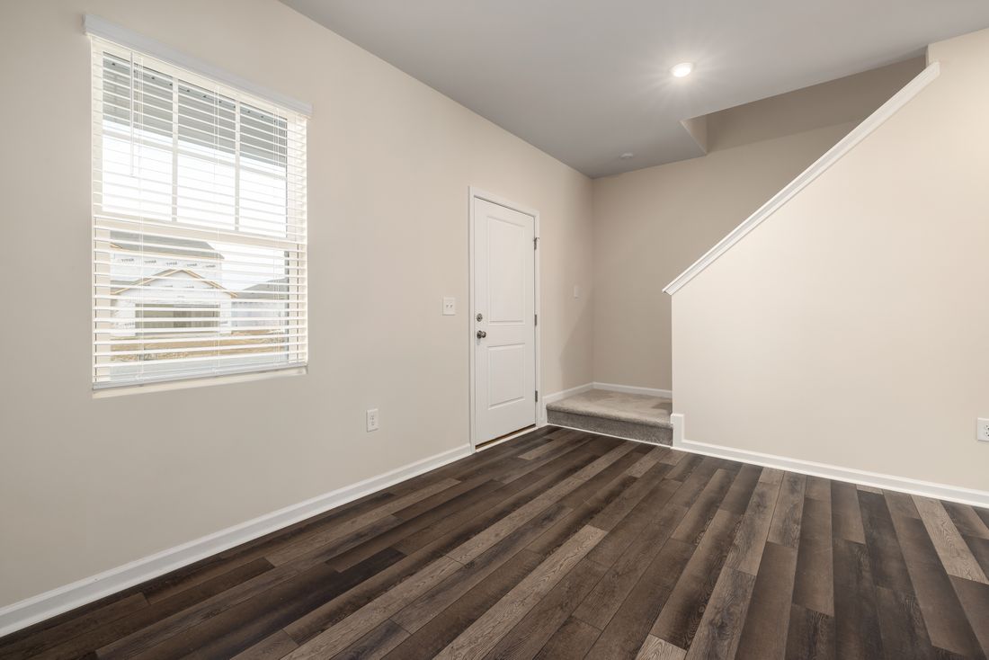 A bright, minimalist home interior