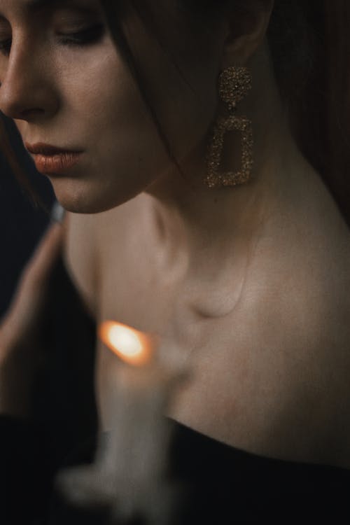 Woman with Earring