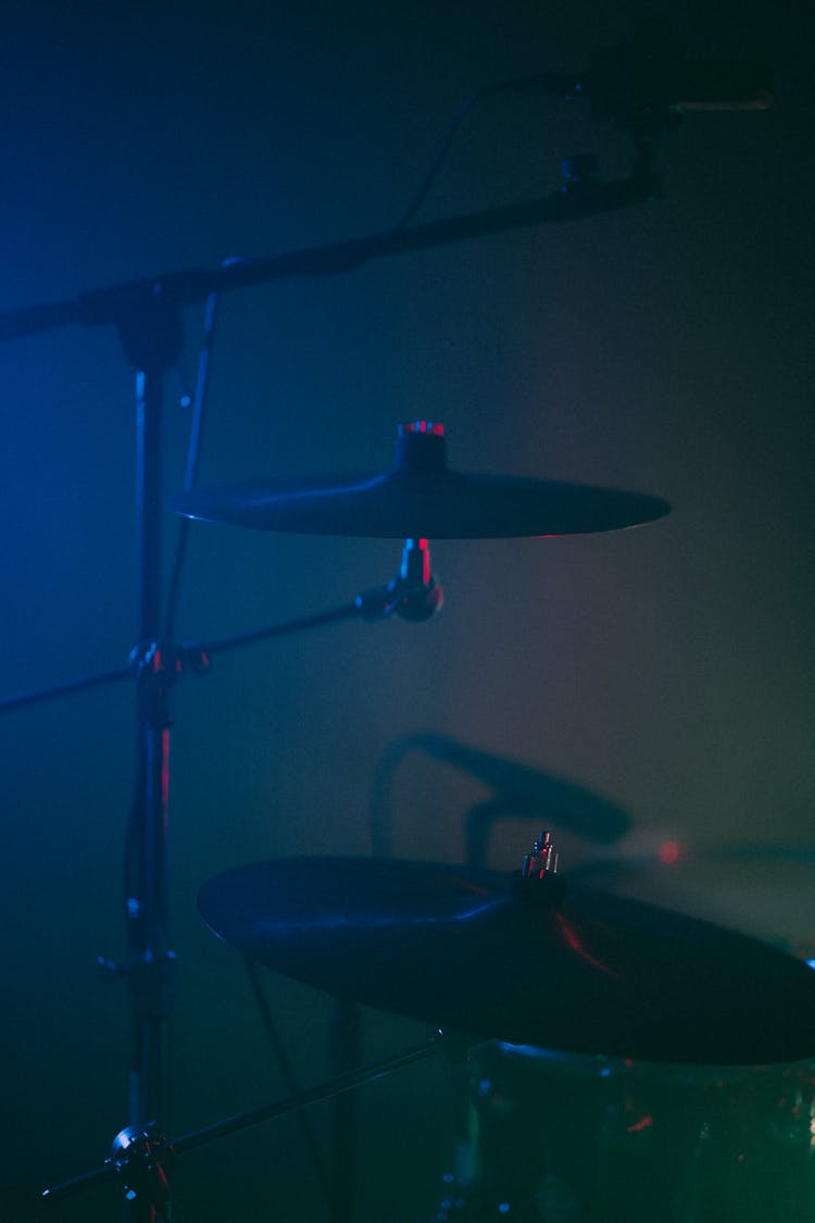 Cymbals Of A Drum Set