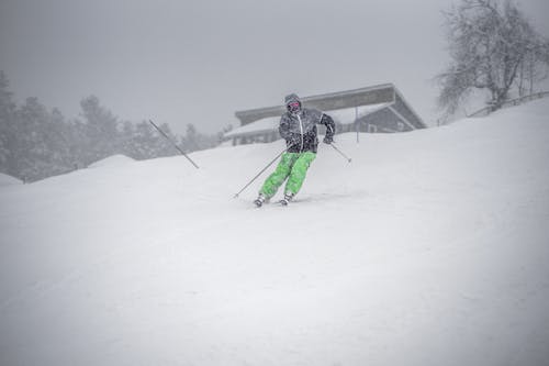 ウィンタースポーツ, スキー, スキーストックの無料の写真素材