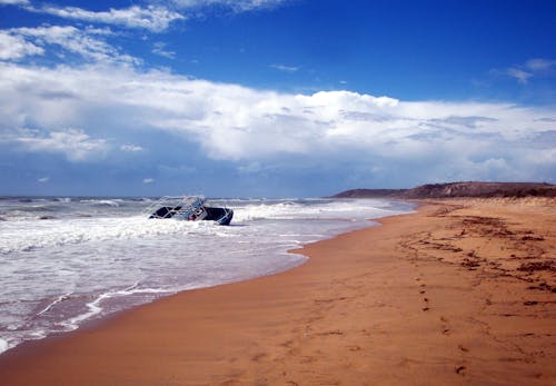 Free stock photo of africa, beach, boat