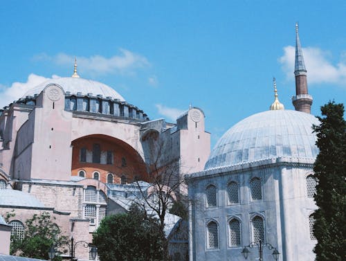 Buildings with Domes, Hagia Sophia, Istambul, Turkey