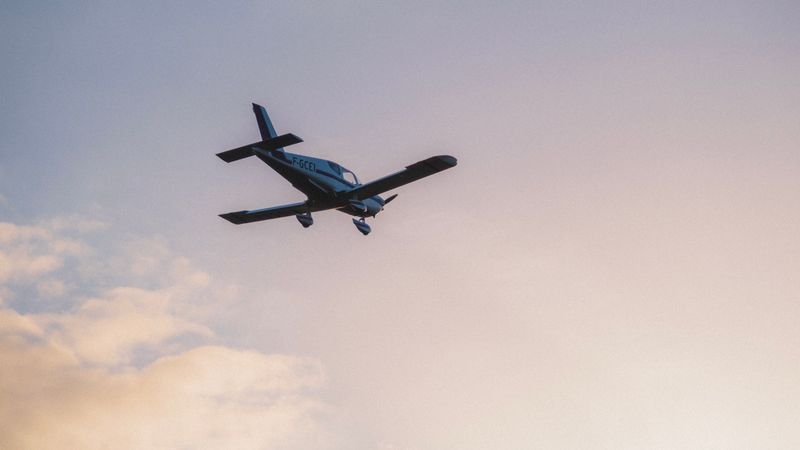 Aeronave en vuelo