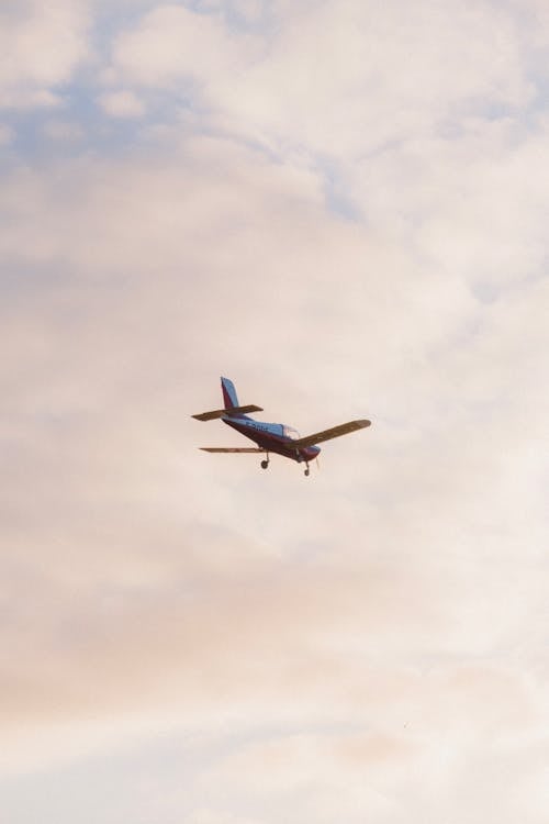 A Flying Airplane in the Sky