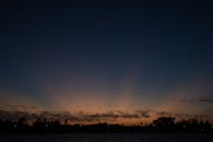 Silhouette of People on Beach during Sunset