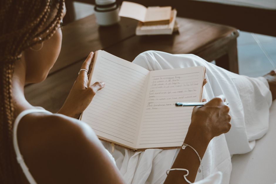 journaling candid lifestyle lifestyle photo 1