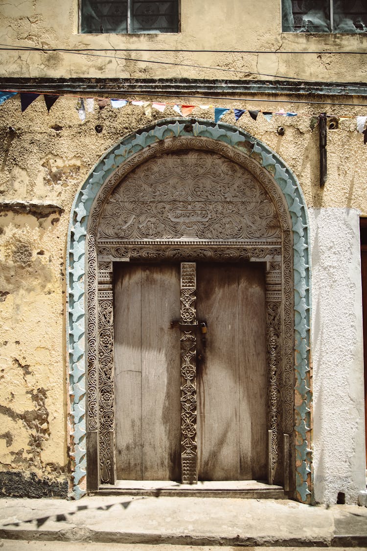 Old, Ornamented Door