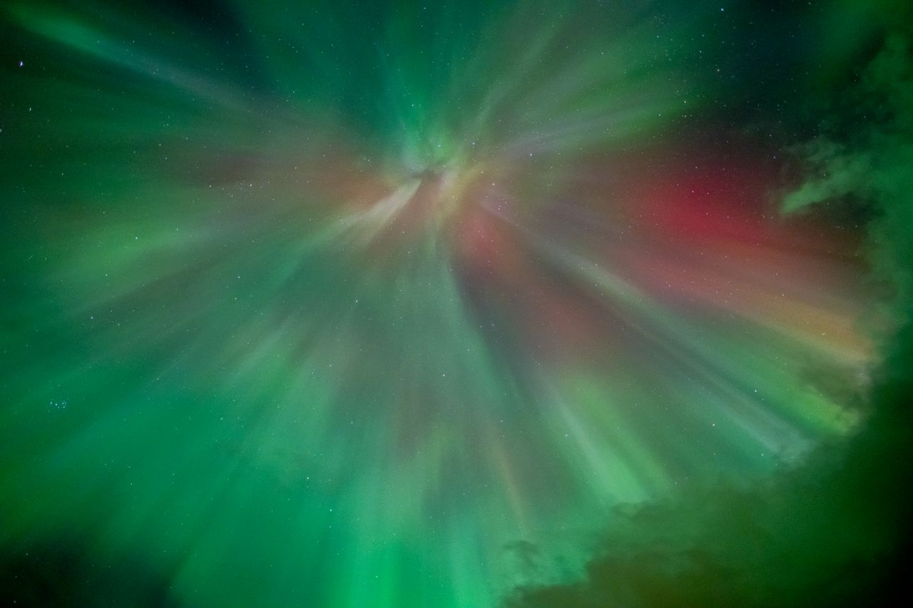 aurora borealis displays vibrant colors and dynamic patterns over norw