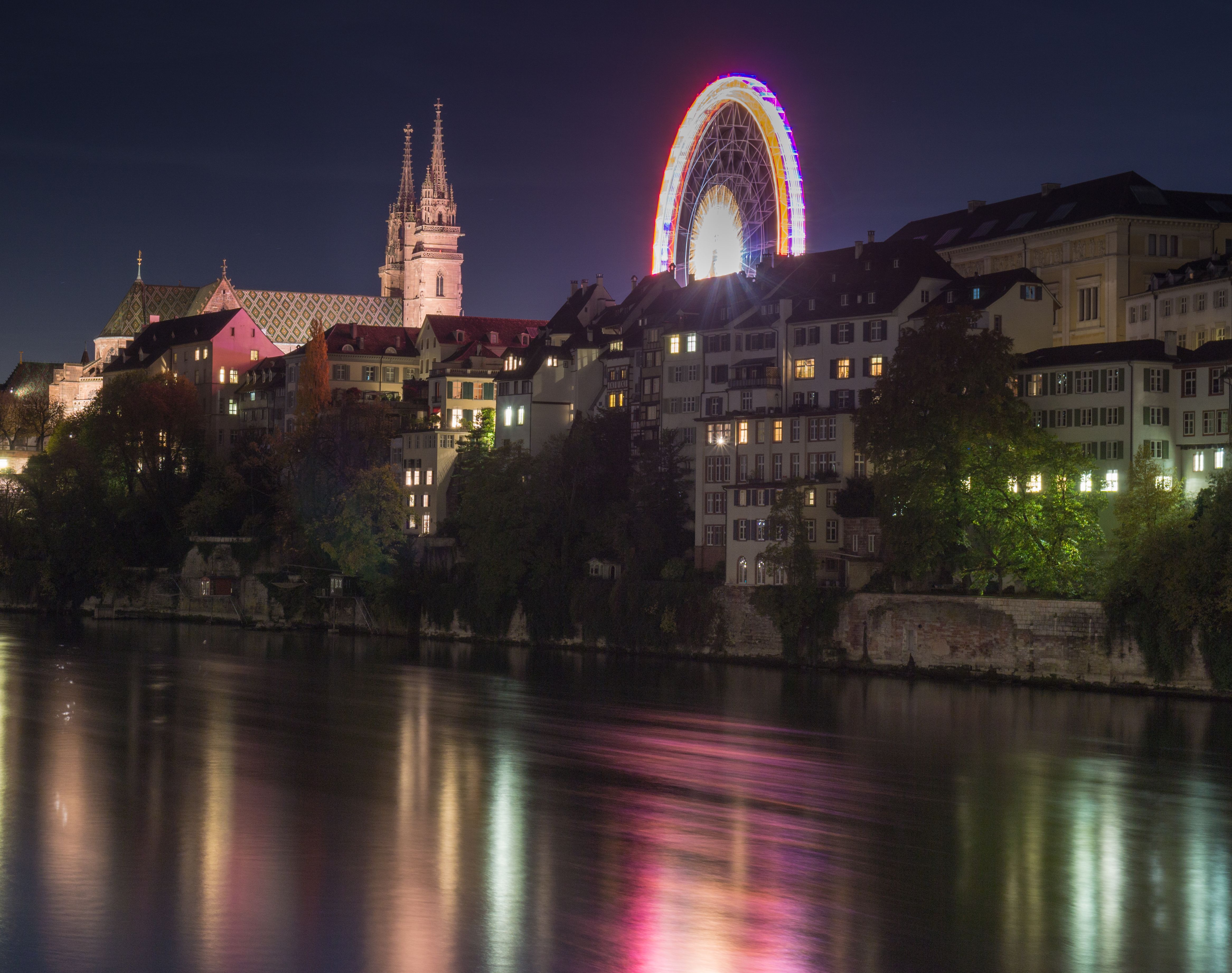 Gratis Foto stok gratis basel, kota, lampu kota Foto Stok