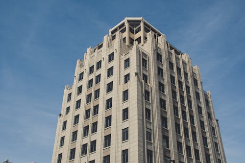 Building Under Blue Sky 