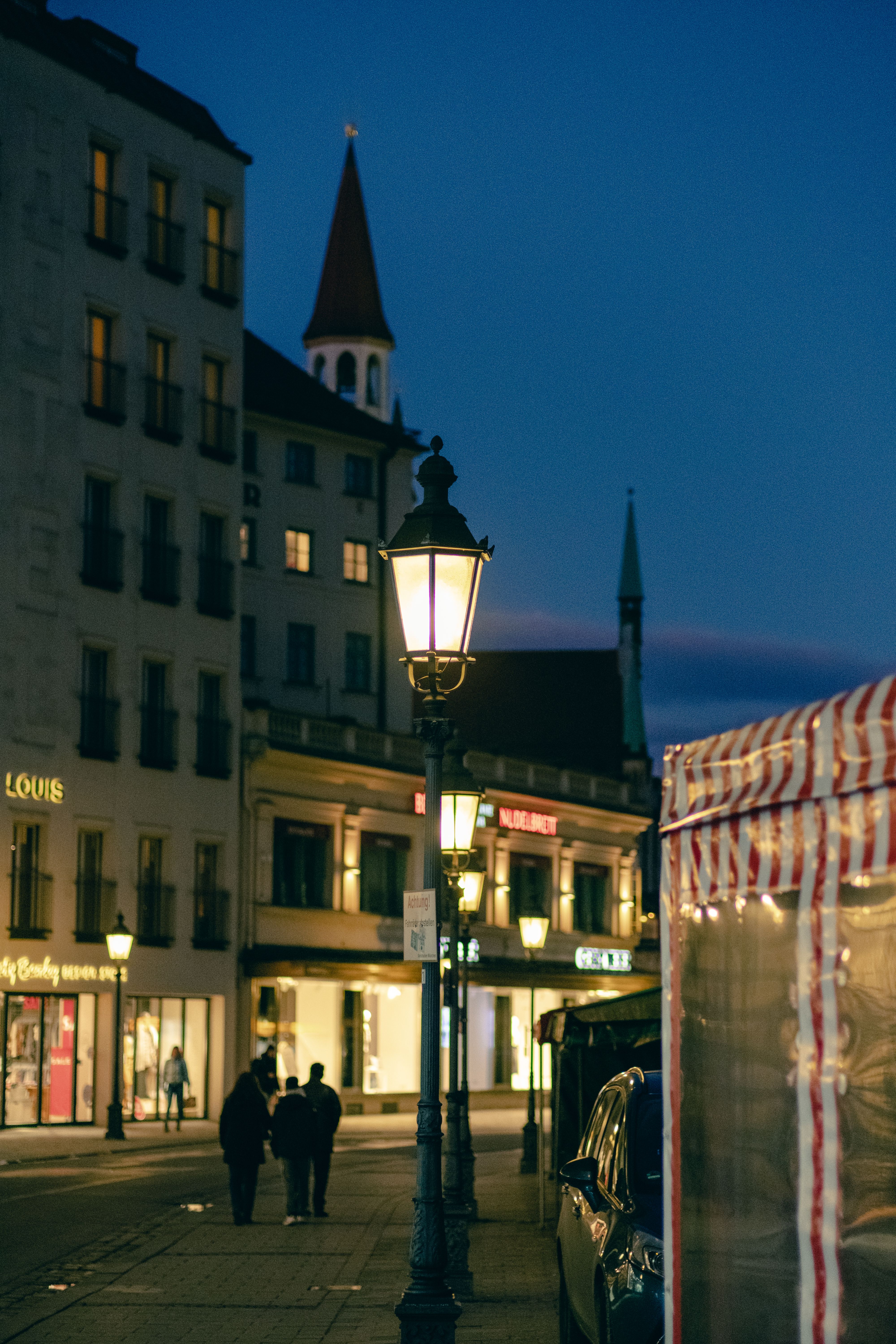 The Square at Night
