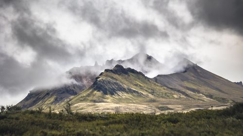 Storm Clouds over Mountain Landscape · Free Stock Photo