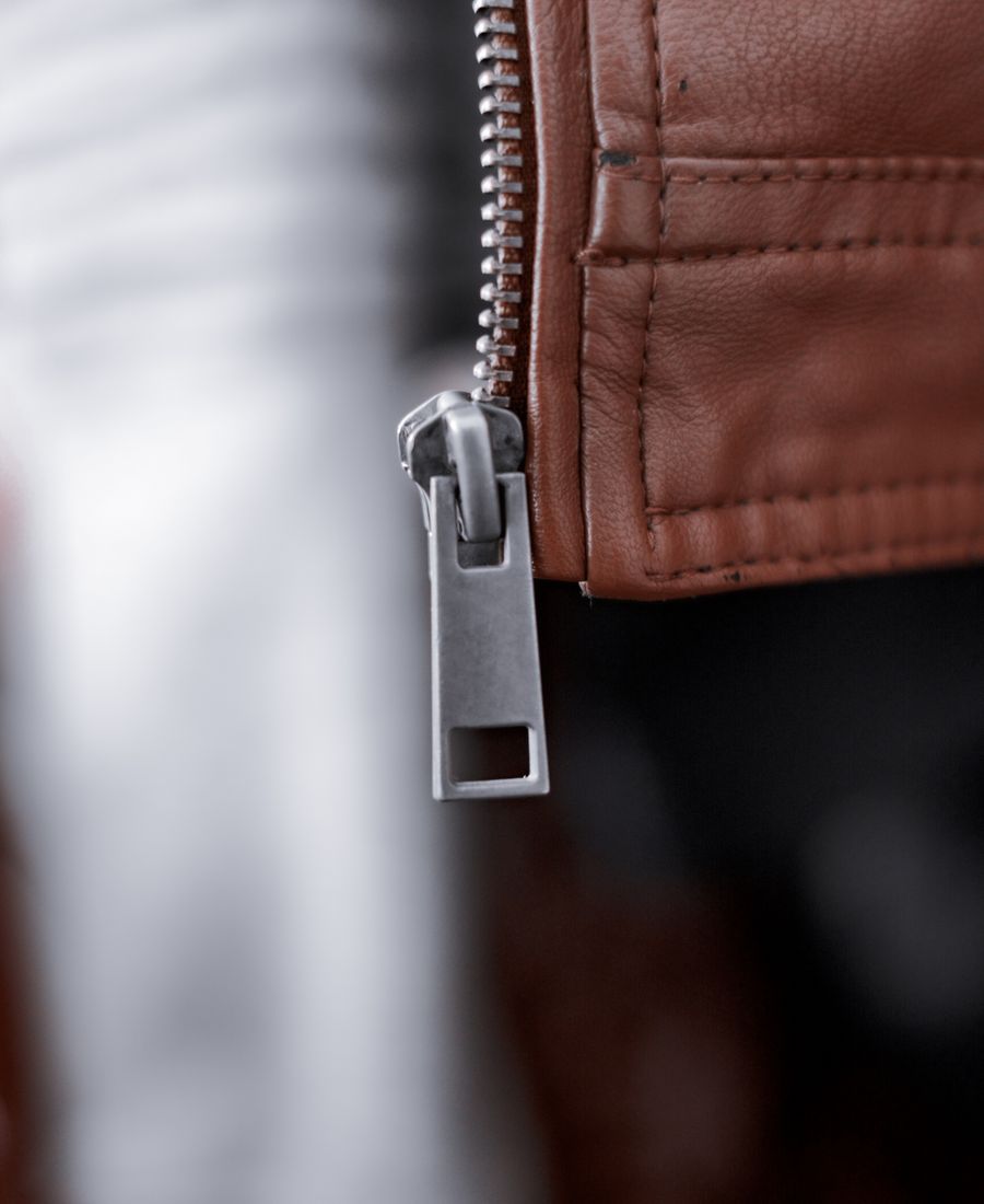 ZIPPERS macro detail of Purity Sports garment