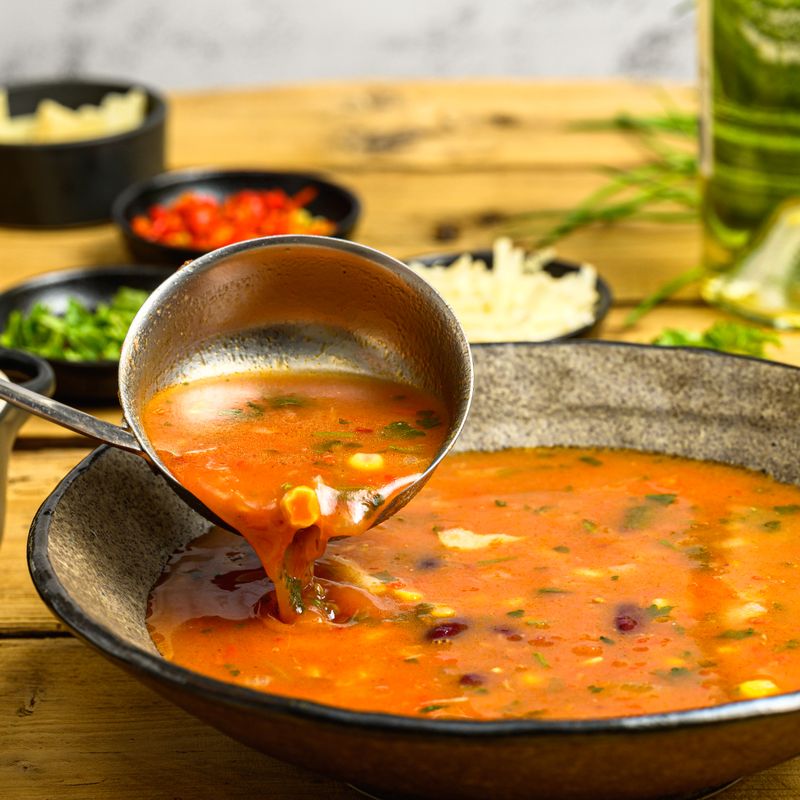 Ramadan Iftar Chicken Bean and Vegetable Energy Soup