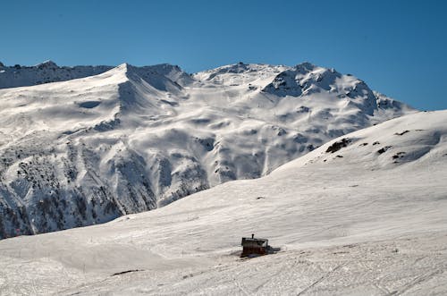 Photos gratuites de collines, gelé, hiver