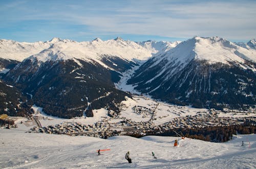 бесплатная Бесплатное стоковое фото с davos, активный отдых, Альпийский Стоковое фото