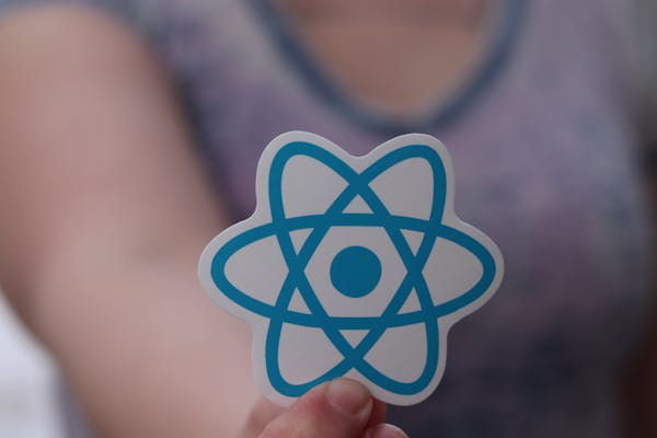 react icon held up