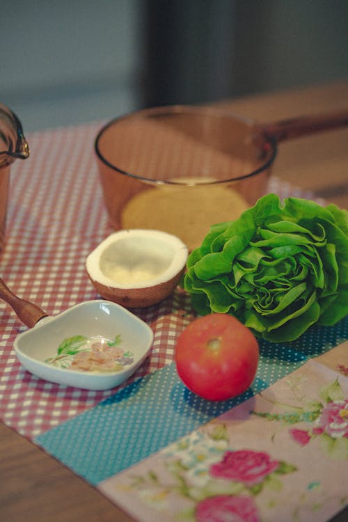 Fresh Vegetables on the Table