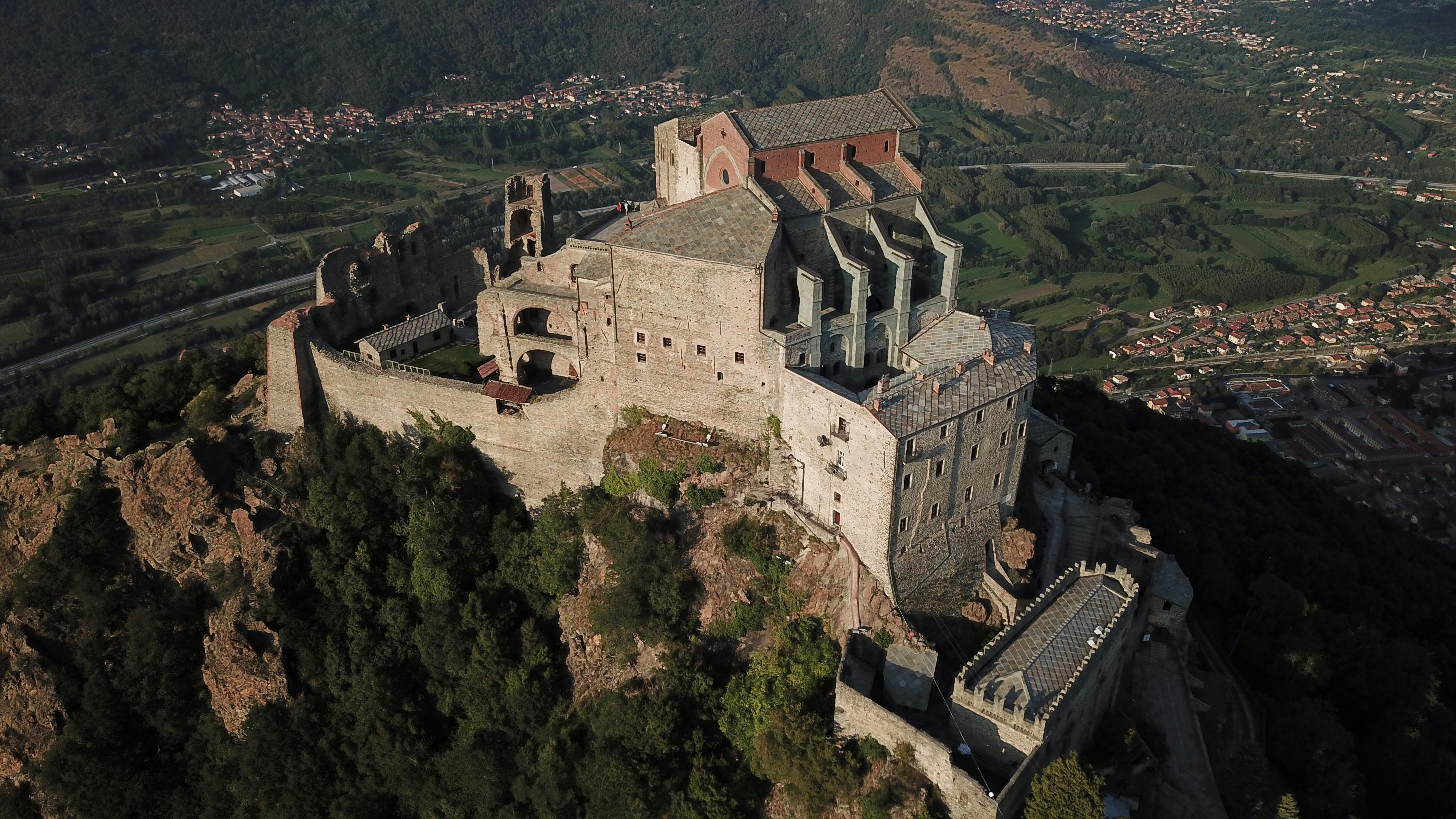 The Saint Michael s Abbey in Italy Free Stock Photo